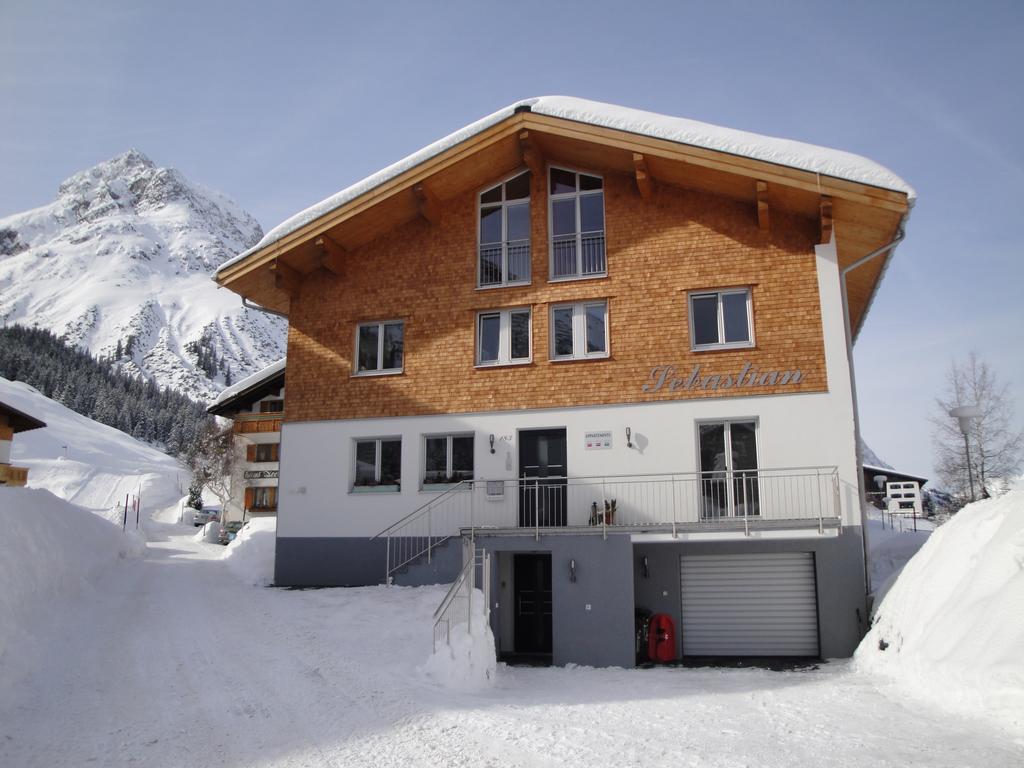 Appartamento Haus Sebastian Lech am Arlberg Esterno foto